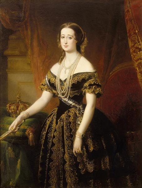  Portrait of Eugenie de Montijo